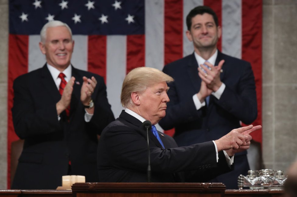 Tri stvari na koje treba obratiti pažnju tokom Trampovog obraćanja naciji 3 Trump addressing the chamber