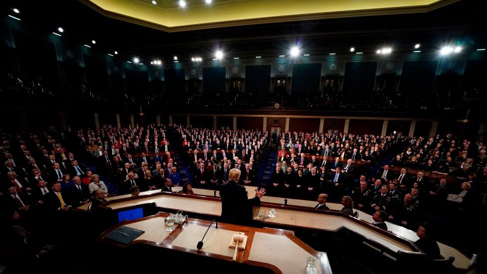Tri stvari na koje treba obratiti pažnju tokom Trampovog obraćanja naciji 1 Trump addressing the chamber