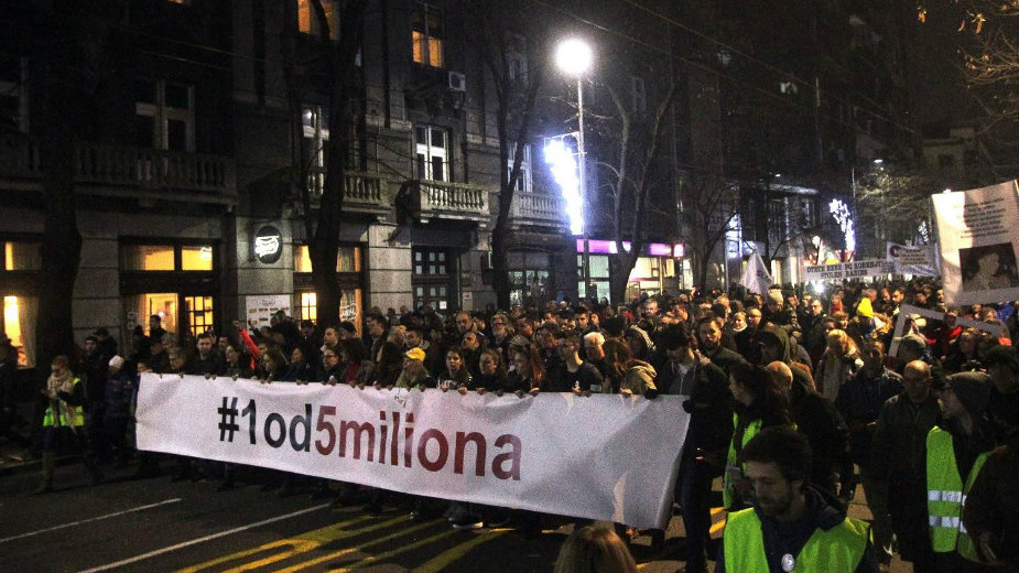 Protesti u Pomoravlju, večeras u Jagodini, Ćupriji i Despotovcu 1