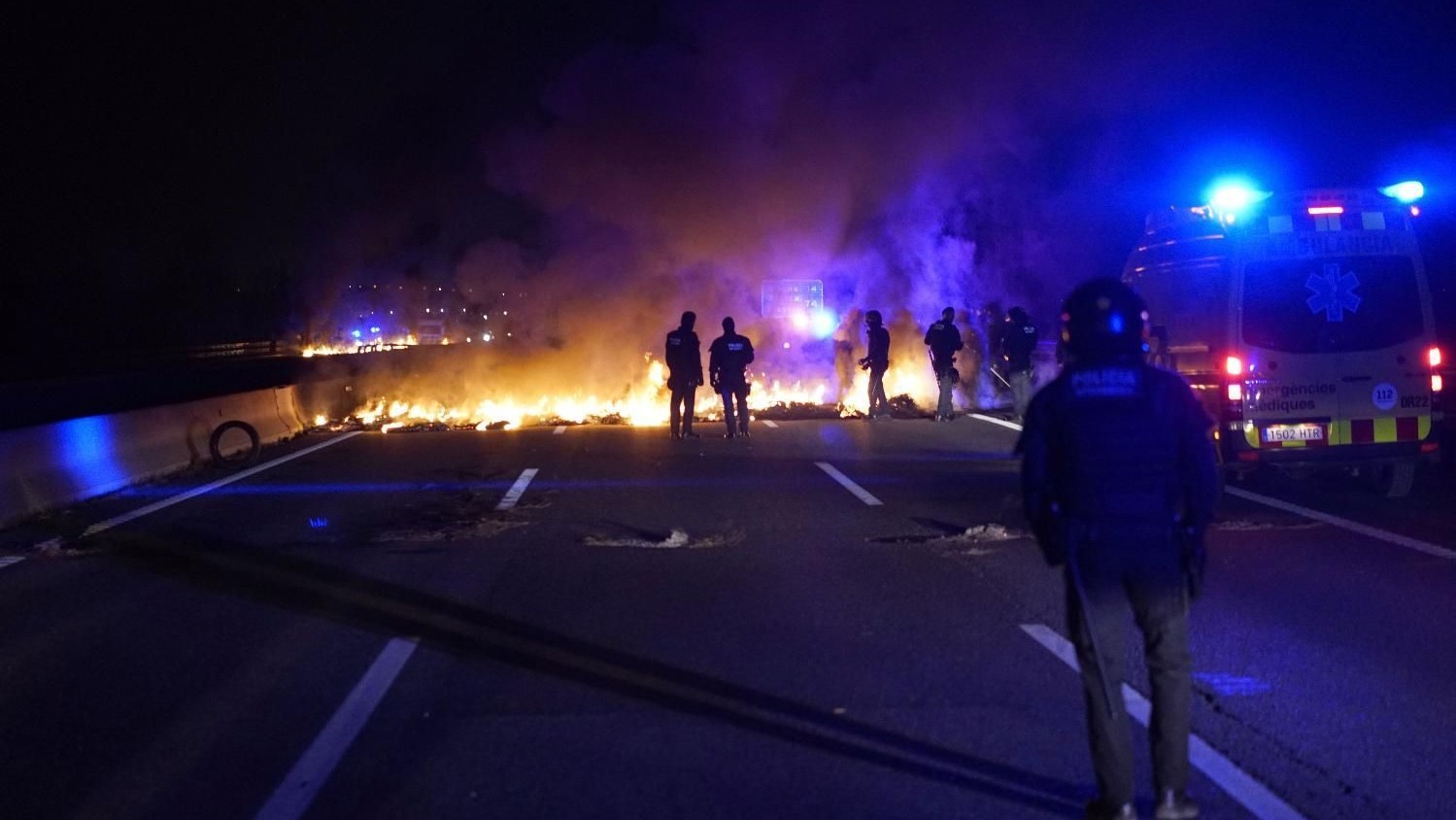 Počeo generalni štrajk u Kataloniji 1