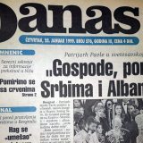 Danas (1999): Hag se "umešao" u istragu masakra u selu Račak 2