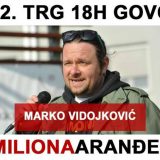 1 od 5 miliona: U subotu govori Marko Vidojković, studenti šetaju do Platoa 13