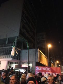 Vidojković na protestu "1 od 5 miliona": Građani su Vučićevi taoci (FOTO, VIDEO) 3