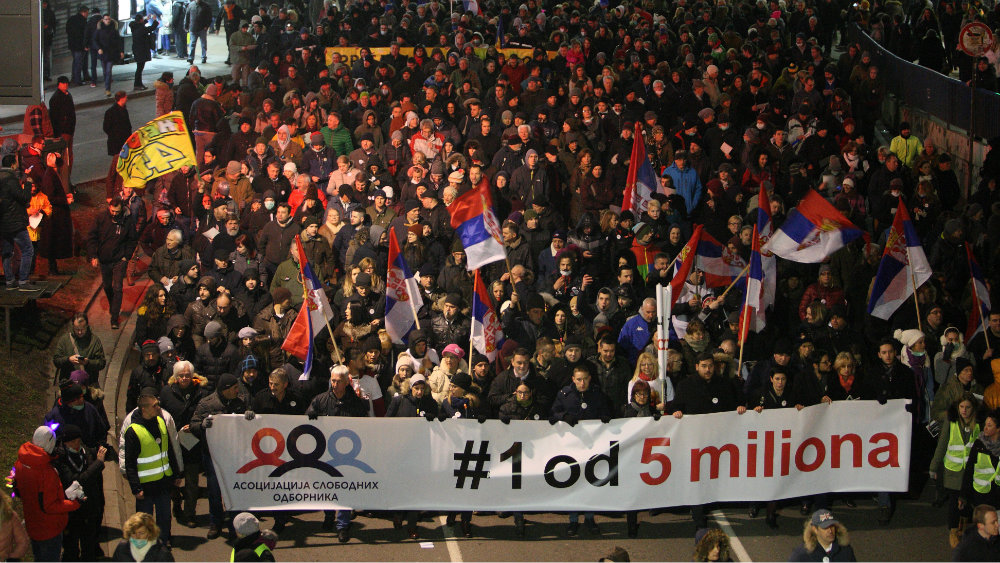 Potpisnici Sporazuma sa narodom pozvali građane na protest 13. aprila u Beogradu 1