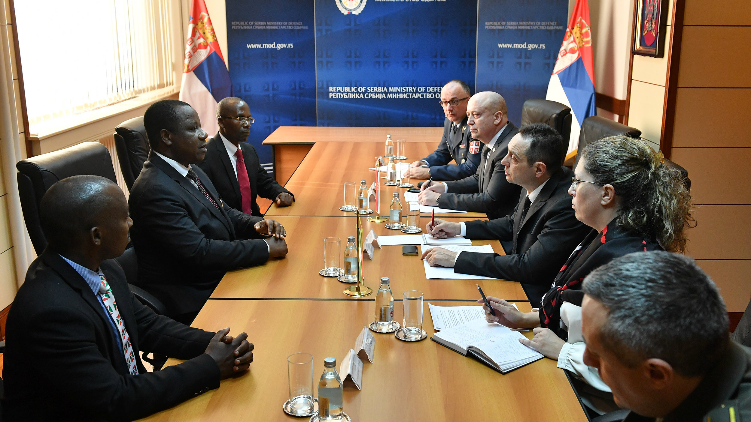 Saradnja Burundija i Srbije u odbrani 1