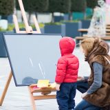 Nastavlja se oslikavanje staklenih panela na Sava Promenadi 8