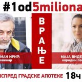 Na protestu u Vranju sutra poslanica Maja Videnović i novinar Radoman Irić 15
