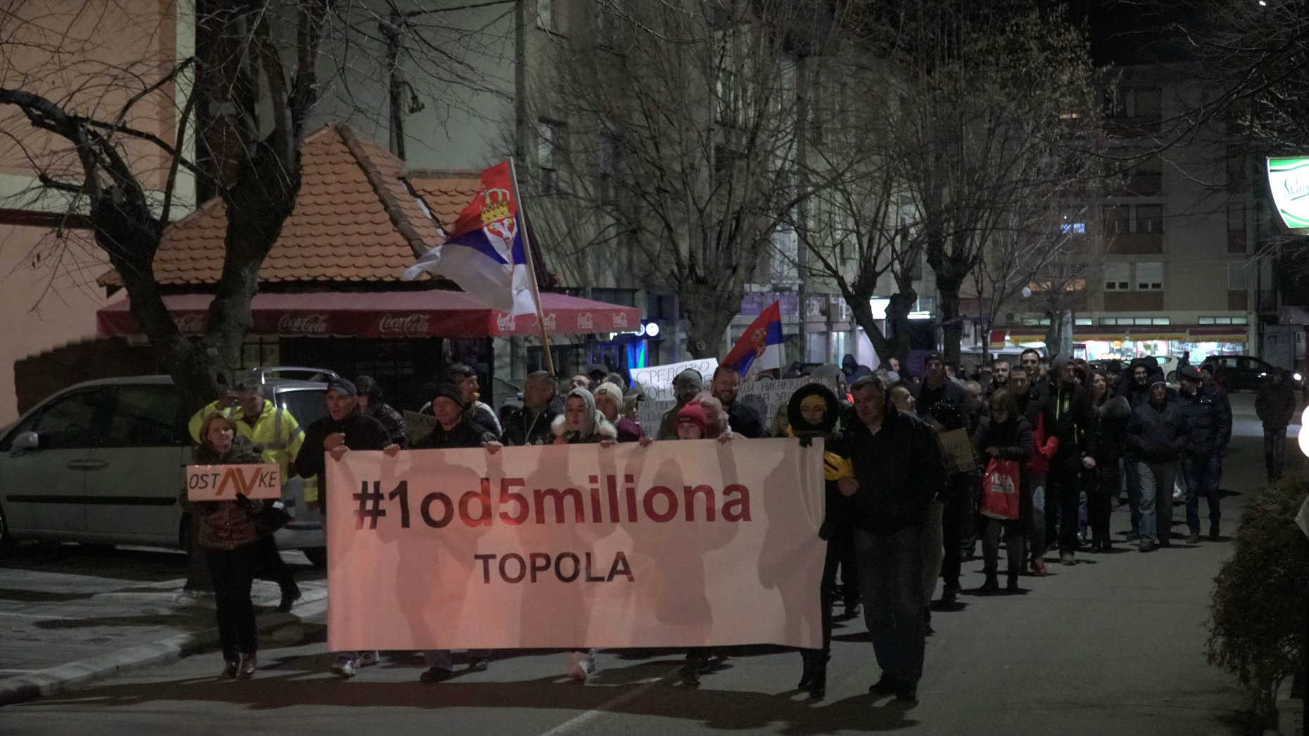 Nastavljeni protesti u Srbiji (VIDEO) 3