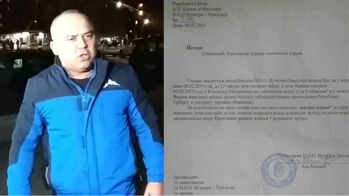 Narodna stranka: Pretnja otkazom na KiM zbog javnog kritikovanja Vučića 1