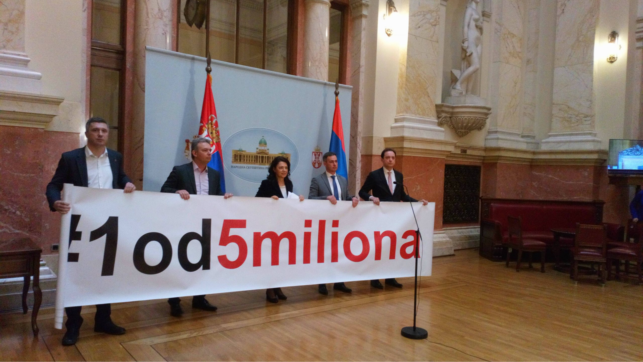 Poslanici opozicije bojkotuju sednice parlamenta 1