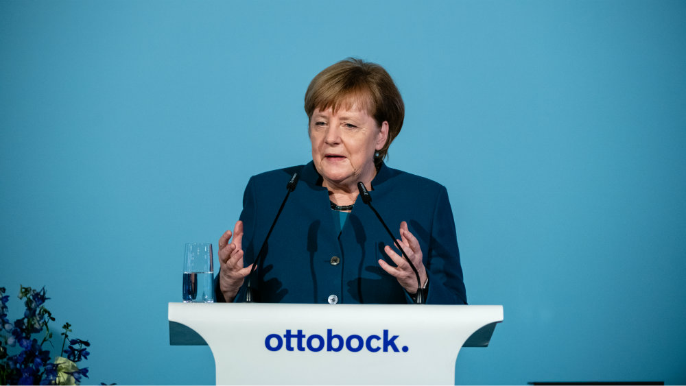 Ovacije za spontani govor Angele Merkel o svetskom poretku 1