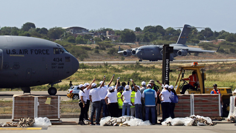 Hiljade dobrovoljaca u Venecueli priprema se da na granici dočeka pomoć 1