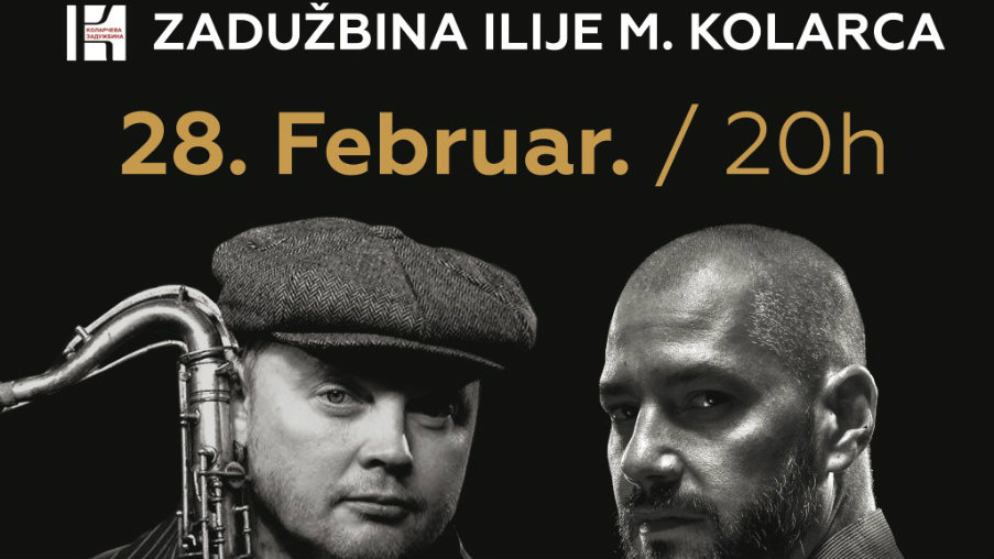Oleg Kirejev i Vasil Hadžimanov na sceni Kolarca 28. februara 1