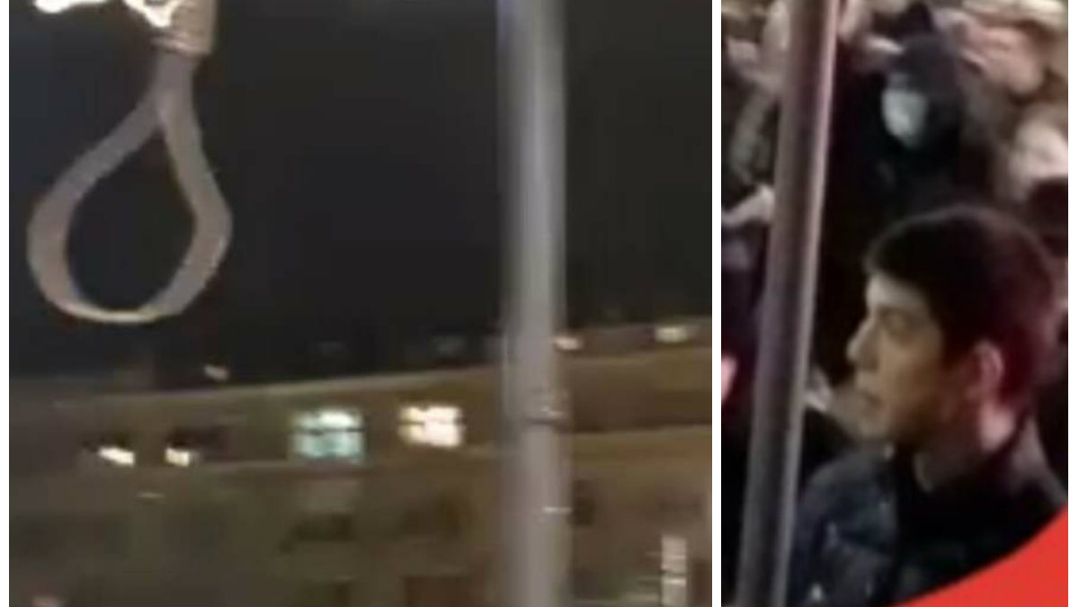 Identifikovani mladići koji su nosili improvizovana vešala 1