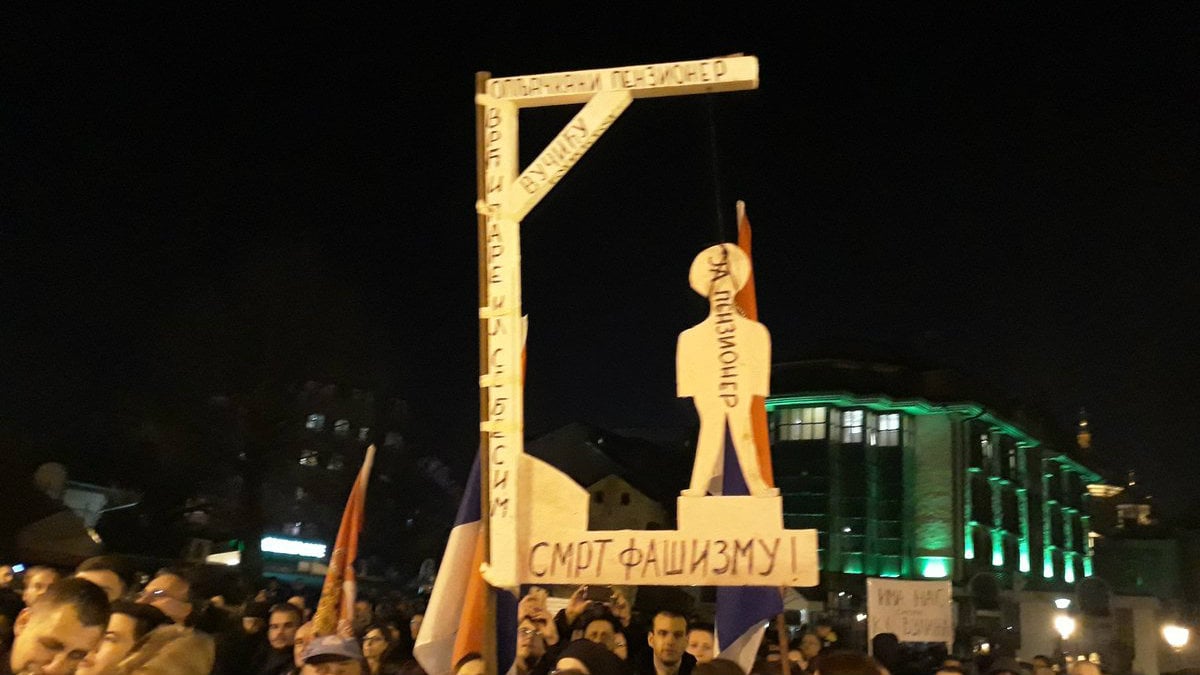 Protesti "1 od 5 miliona" i večeras u gradovima širom Srbije (FOTO) 4