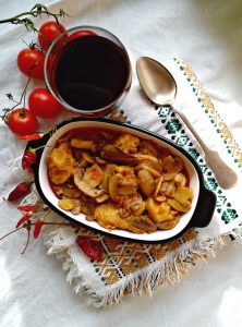 Recept nedelje: Pijani paprikaš od šampinjona 2