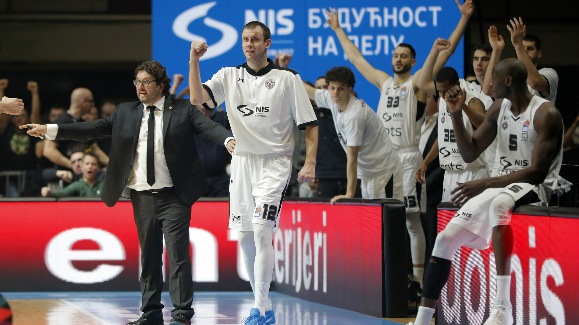 Partizan ubedljiviji od Dinamika za osmu pobedu u Superligi 1