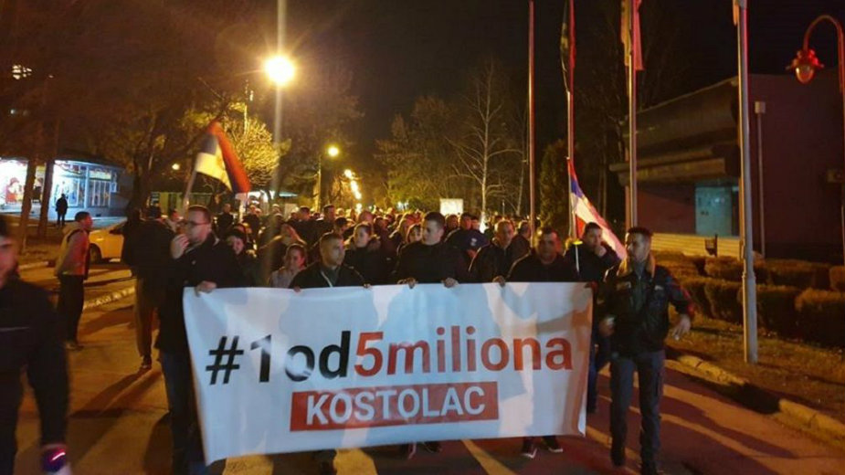 Kostolčani po prvi put protestovali 27. februara 1