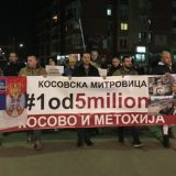 Treći po redu protest u Kosovskoj Mitrovici 7. marta 3