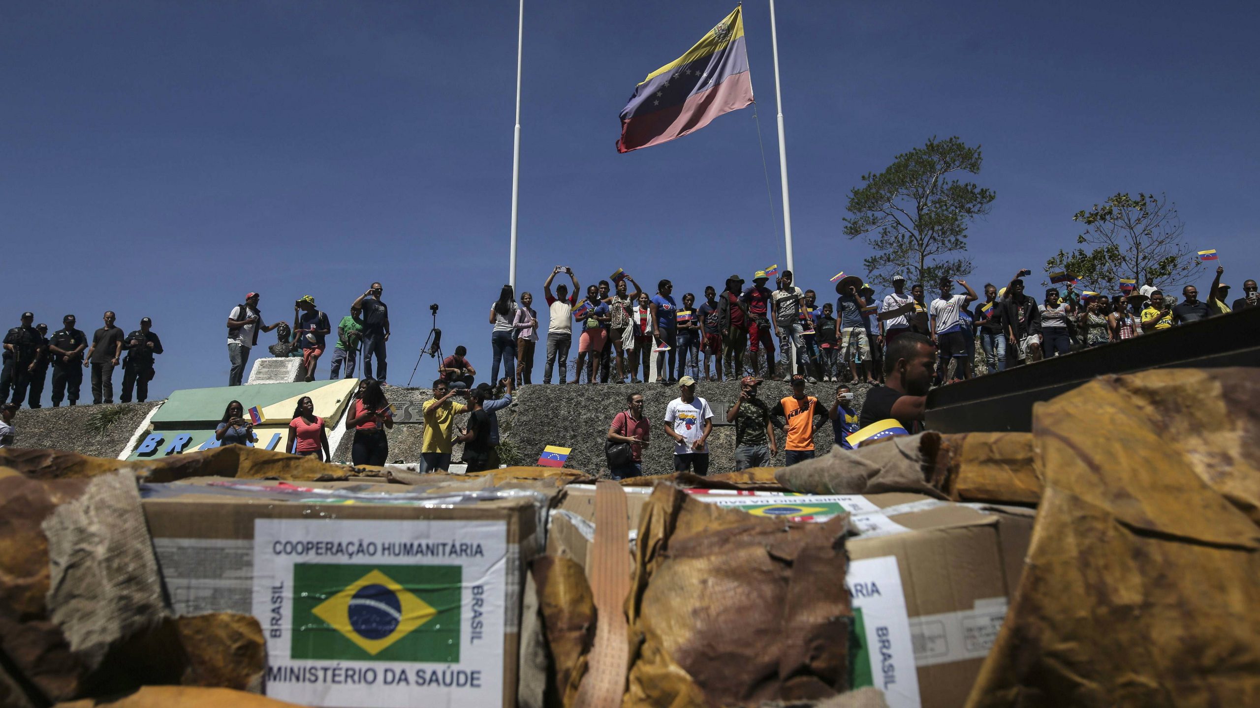 Gvaido objavio ulazak prvog kamiona pomoći u Venecuelu iz Brazila 1