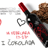 Vino i čokolada u Beogradskom marketu 14. februara 1