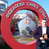 Vladica Tošić dobitnik Plakete za unapređenje dečjeg fudbala u Srbiji 10