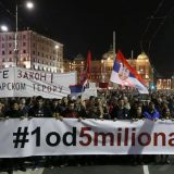U subotu protestna šetnja Jedan od pet miliona od Vlade do TV Pink 13
