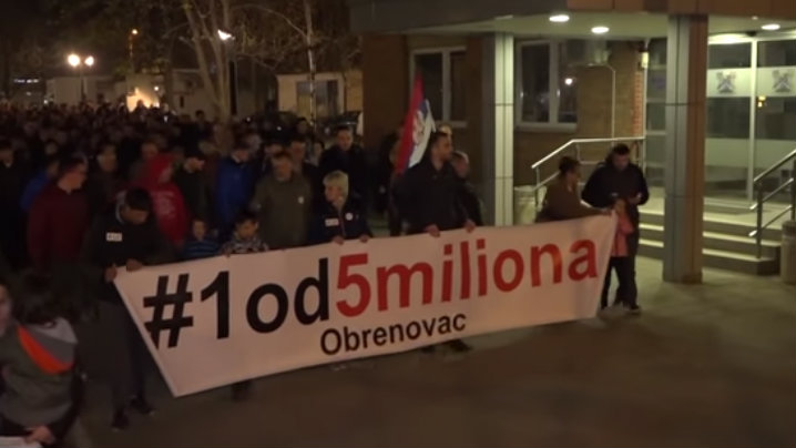 Protesti "1 od 5 miliona" održani u više gradova Srbije (FOTO) 6