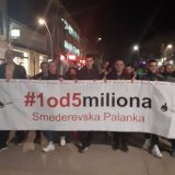 Protesti "1 od 5 miliona" u gradovima širom Srbije (FOTO, VIDEO) 5