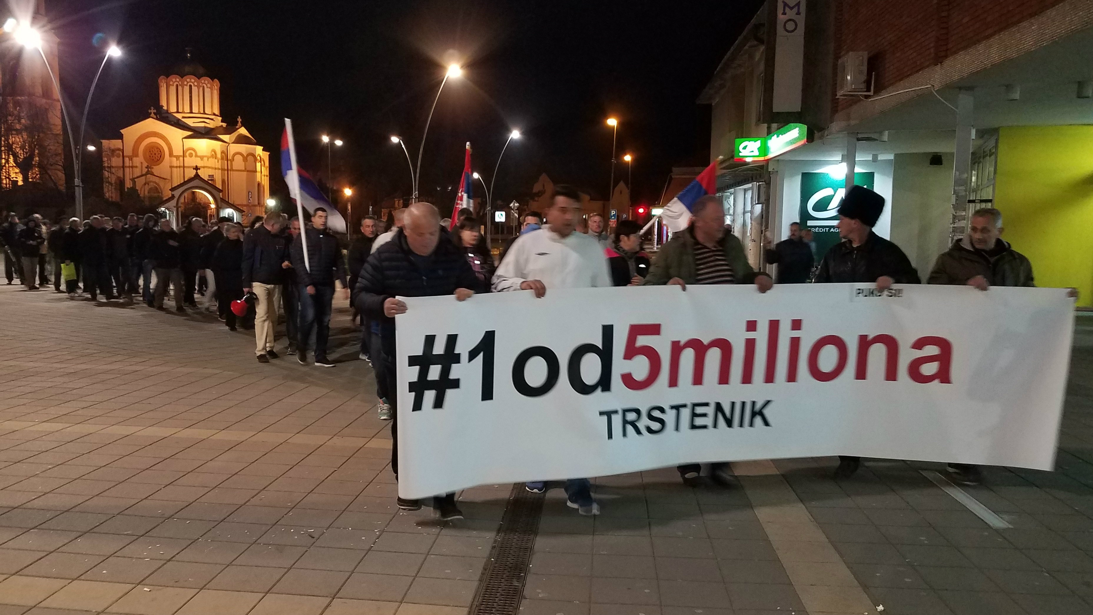 Protesti "1 od 5 miliona" održani u više gradova Srbije (FOTO) 4