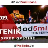 Osmi protest u Trsteniku 7. marta 7