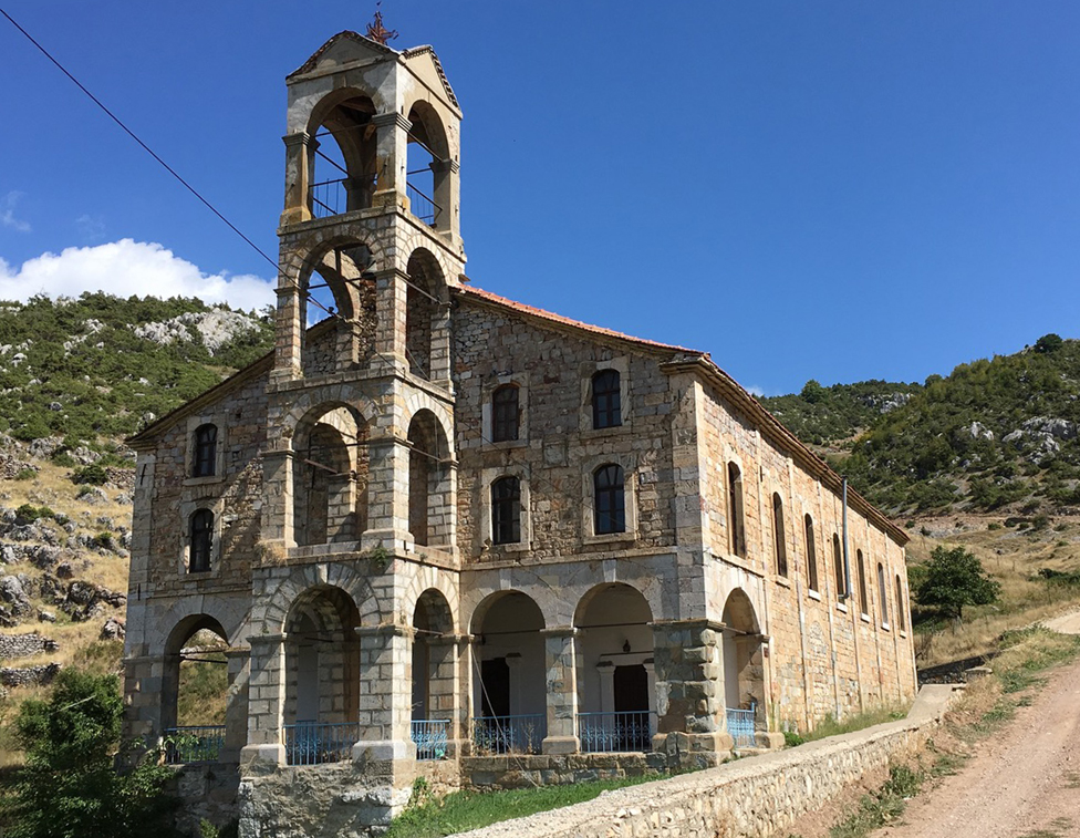 The church of St George in Krystallopigi / Smrdes