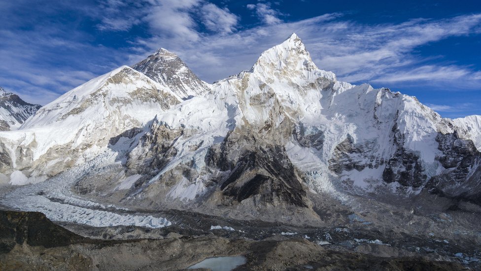 Maunt Everest i Kumbu glečer
