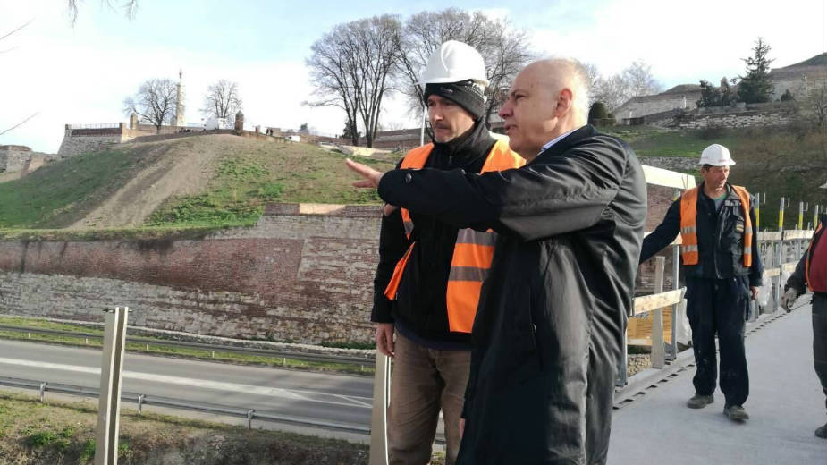 Radojičić obišao radove na rekonstrukciji centralnih gradskih saobraćajnica 1
