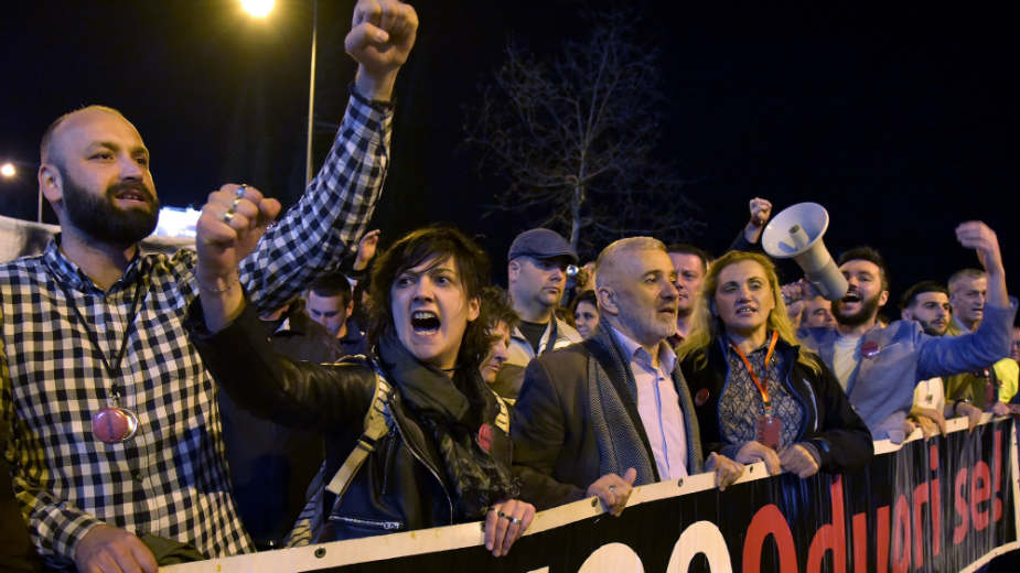 Na protestu u Podgorici najavljene akcije otpora širom Crne Gore 1