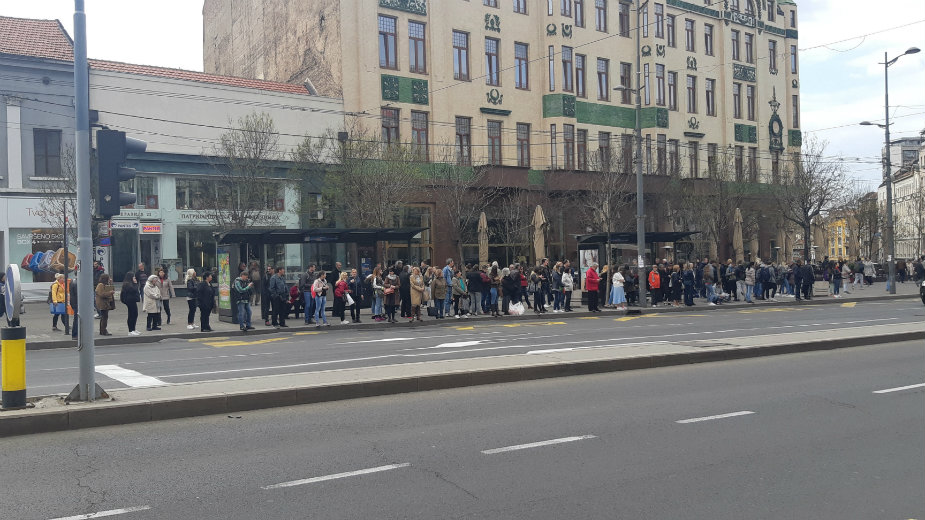 Gužve i kolaps gradskog prevoza i pre najavljenih promena 1