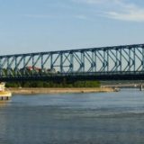Demontažni most "odlazi" sa Dunava 1