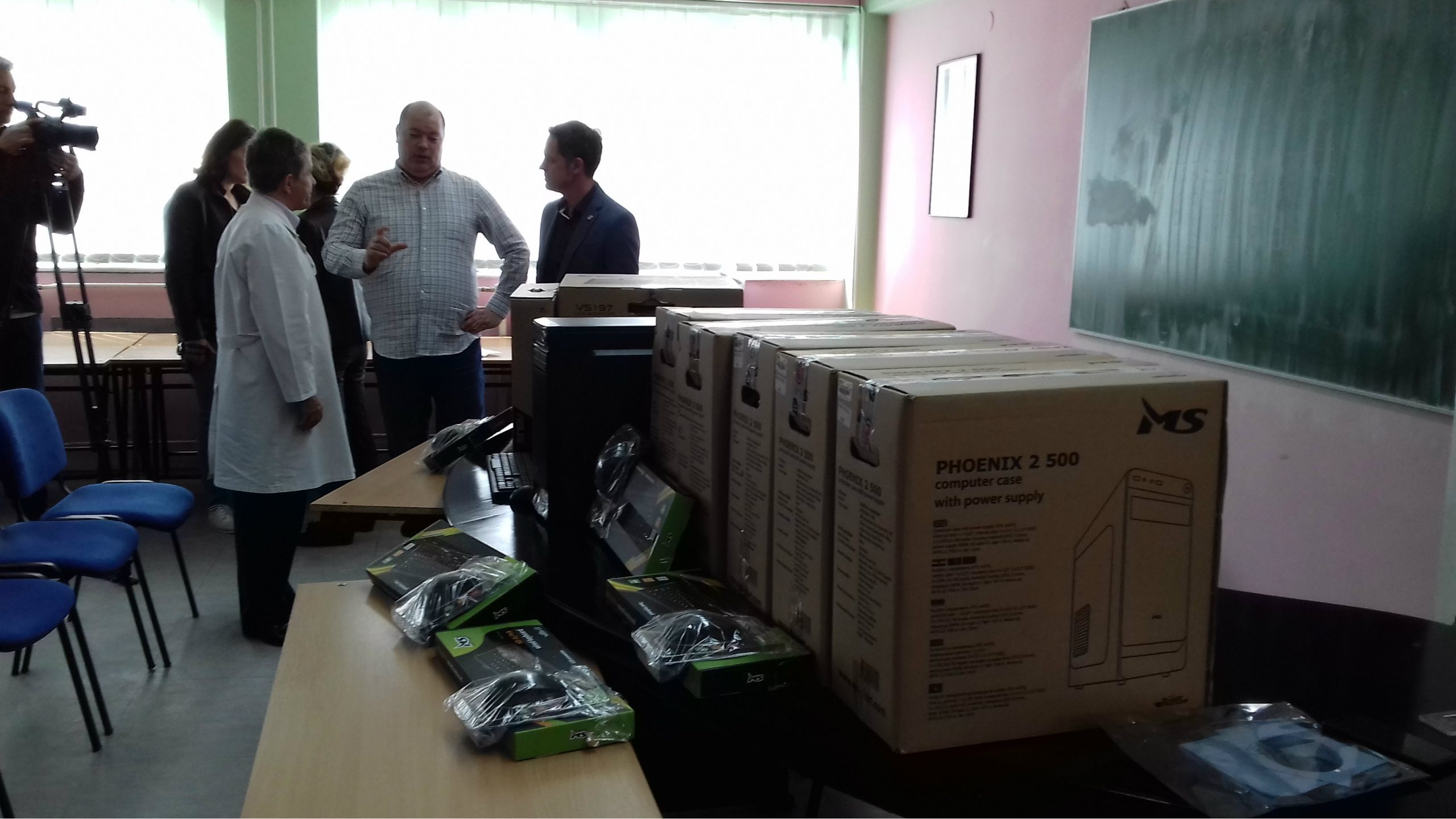 Donacija računara mlekarskoj školi ''Dr Obren Pejić'' u Pirotu 1