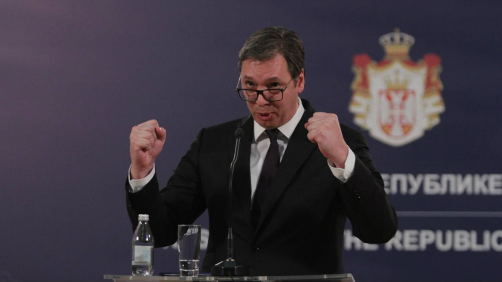 Vučić u Predsedništvu: Ovde sam i neću se pomeriti 1