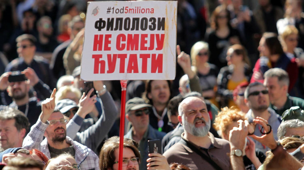 Protest završen, Obradović dao rok policiji da oslobodi uhapšene (VIDEO)(FOTO) 36