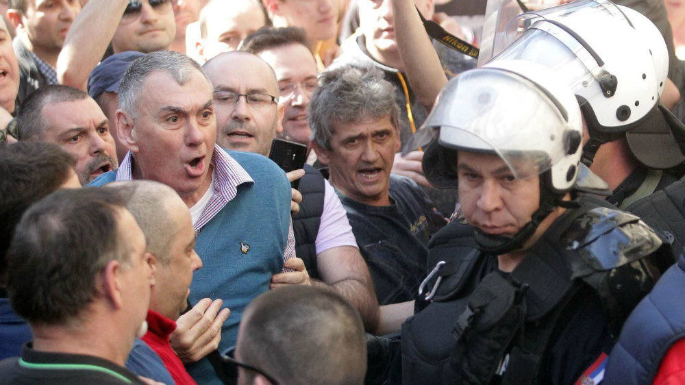Protest završen, Obradović dao rok policiji da oslobodi uhapšene (VIDEO)(FOTO) 14