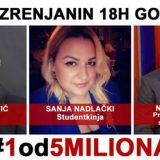 Čedomir i Novica Antić govornici na šestom protestu u Zrenjaninu 7. marta 14