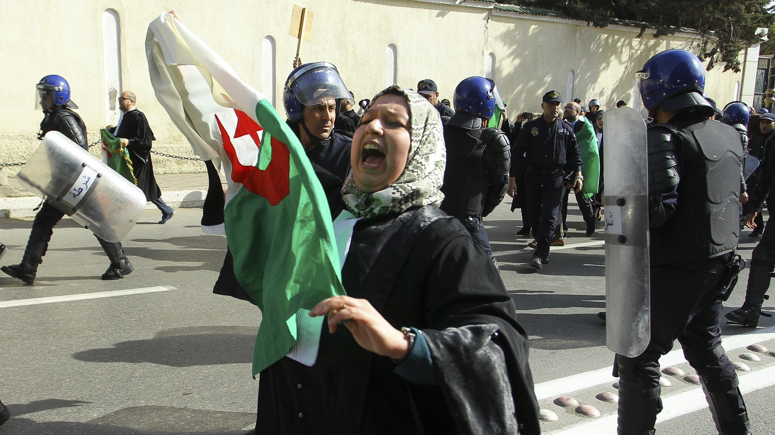 Nekoliko hiljada ljudi na protestu u glavnom gradu Alžira 1