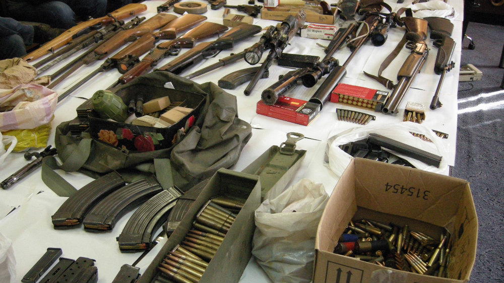 U više akcija policija u Kragujevcu zaplenila veću količinu oružja 1