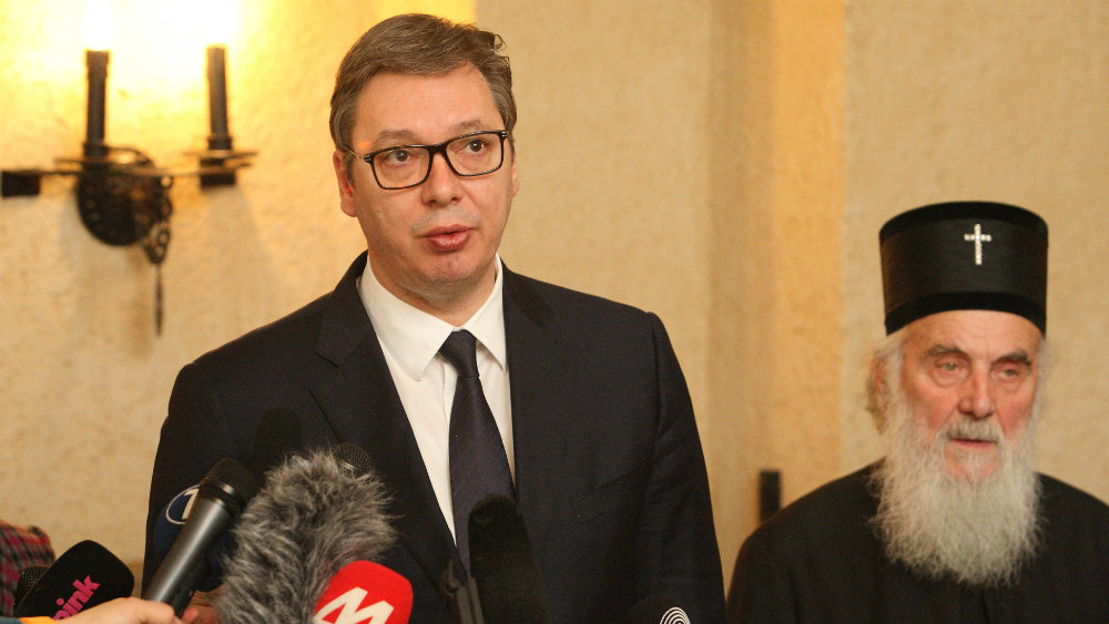 Vučić se obraća građanima povodom ulaska demonstranata u RTS 1