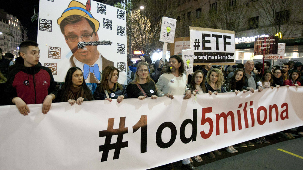 RSE: Koliko ima nacionalizma u protestima? 1