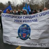 Održan protest Policijskog sindikata ispred sedišta MUP-a 7