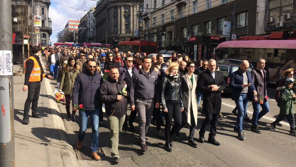 Aktivisti i pristalice LDP u Šetnji za Zorana (FOTO) 1