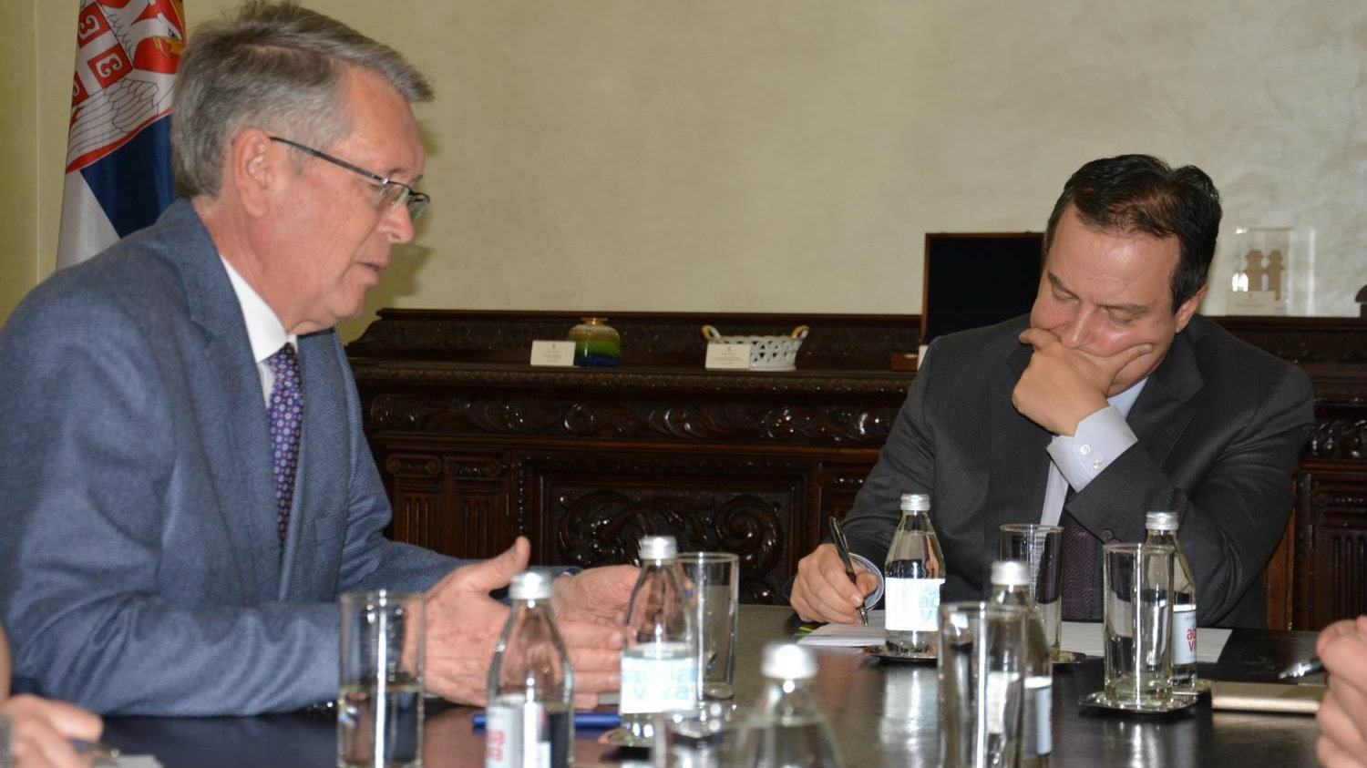 Dačić s Čepurinom o poseti Rusiji 1