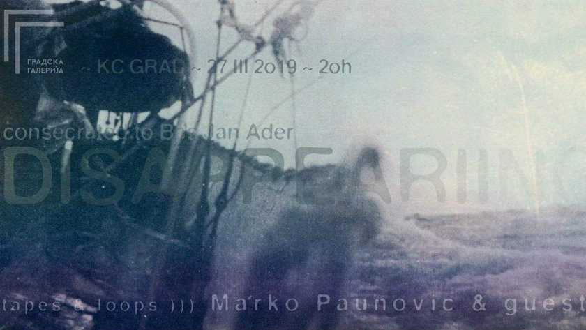 Multimedijalni perfomans Marka Paunovića u KC Grad 27. marta 1